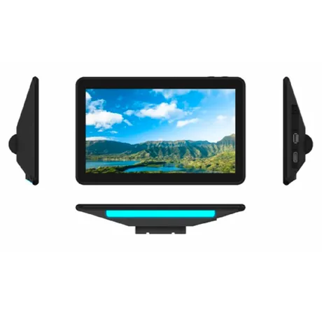 Dual 11.6” Touchscreen Smart TV Monitor System with Single DVD